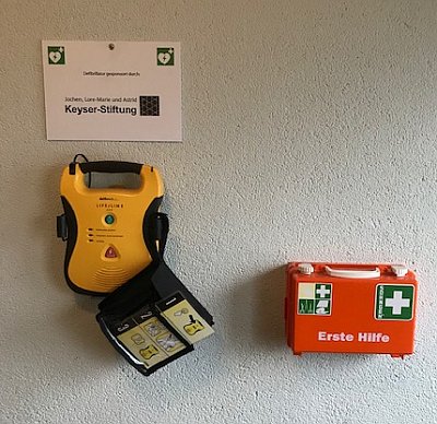 Defibrillator Sportverein Thier
