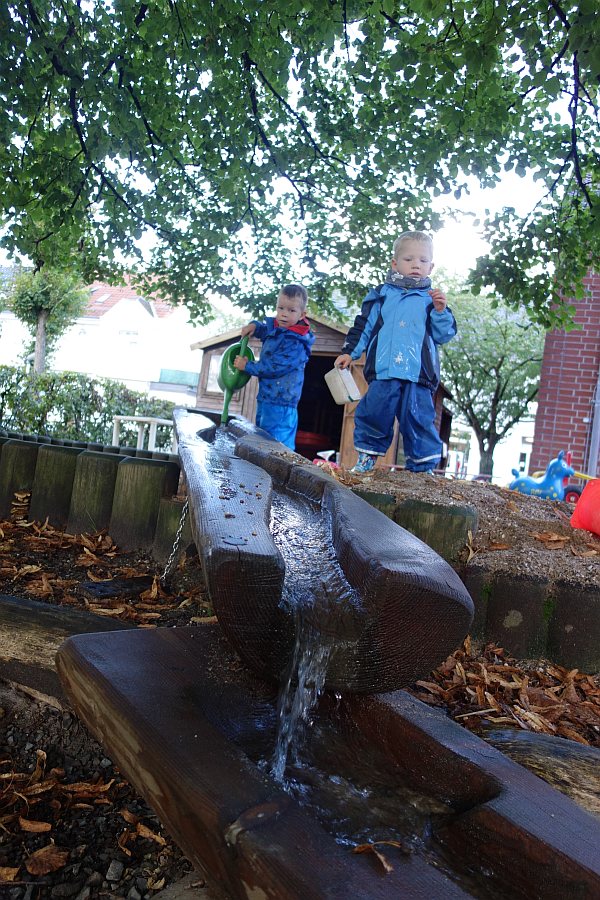 Kita St Raphael Wipperfürth Wasserspielanlage