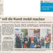 Keyser Stiftung Spende Kumo Kunstmobil eingeweiht