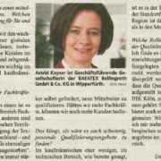 KStA Interview Astrid Keyser Job Karriere 13 Januar 2018 Ausschnitt